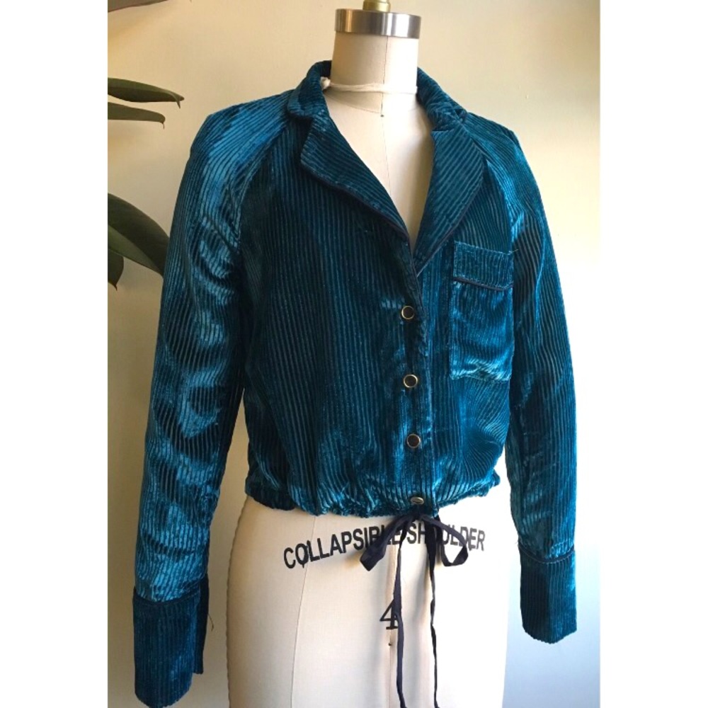 Free People // Aspen Nights Velvet Top